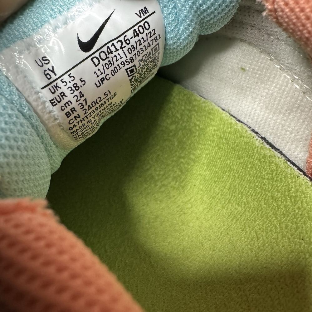 [DQ4126-400] Grade School Nike AIR MAX 97 SE GS 'SUN CLUB - COPA WHEAT GRASS' 6Y - Picture 8 of 8